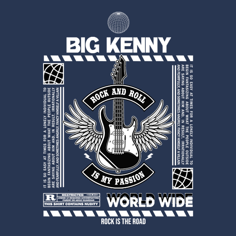 Big Kenny Rock And Roll Is My Passion Men Denim Jacket | Artistshot