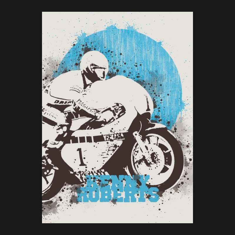 Kenny Roberts Painting Art Flannel Shirt | Artistshot