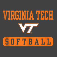 Virginia Tech Hokies Softball Officially Licensed Tank Top Vintage T-shirt | Artistshot