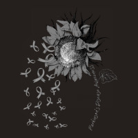 Parkinson's Disease Awareness Sunflower Gray Ribbon Tank Top | Artistshot