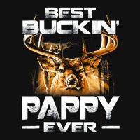 Best Buckin Pappy Ever Shirt Deer Hunting Bucking Father Rear Car Mat | Artistshot