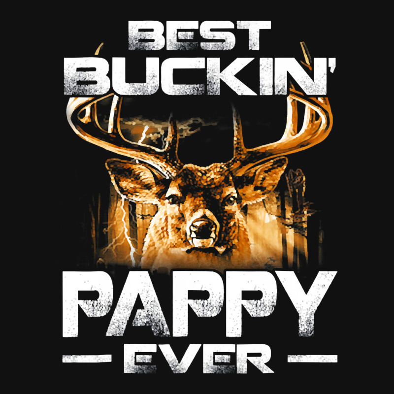 Best Buckin Pappy Ever Shirt Deer Hunting Bucking Father Rear Car Mat | Artistshot