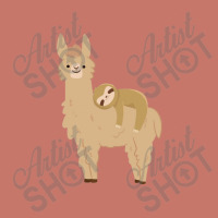 Adorable Sloth Laying On A Llama Cropped Sweater | Artistshot