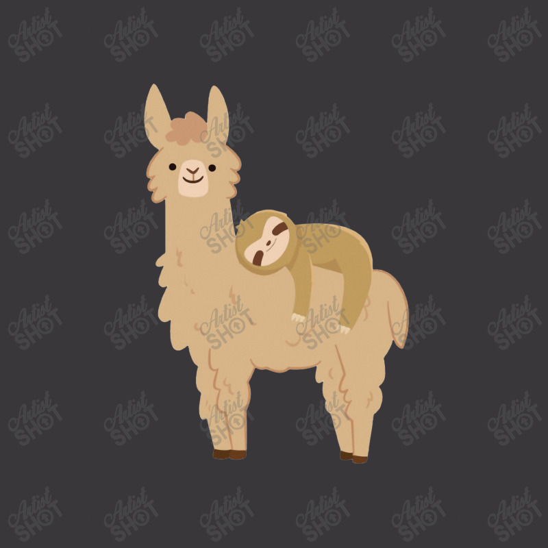 Adorable Sloth Laying On A Llama Ladies Curvy T-shirt | Artistshot