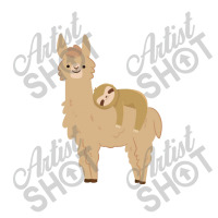 Adorable Sloth Laying On A Llama Youth Tee | Artistshot