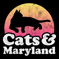 Cats And Maryland Gift For Men, Women, Kids V-neck Tee | Artistshot