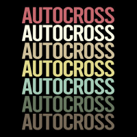 Colorful Text Autocross Adjustable Cap | Artistshot