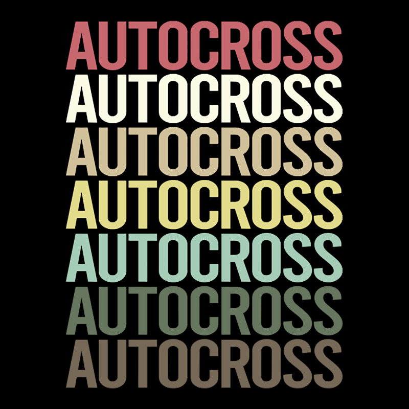 Colorful Text Autocross Adjustable Cap by traumafemales188 | Artistshot