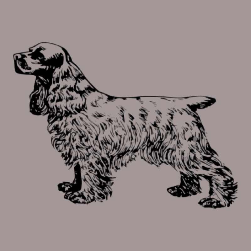 Cocker Spaniel Illustration Vintage Hoodie by dynhomuicz | Artistshot