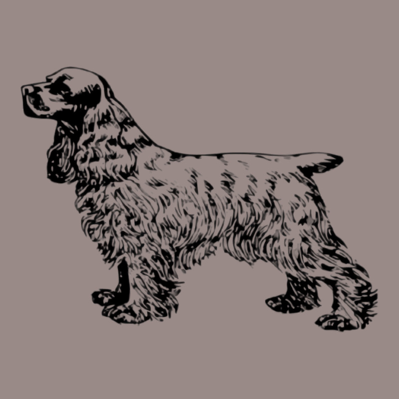 Cocker Spaniel Illustration Vintage T-Shirt by dynhomuicz | Artistshot