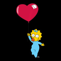 Hot Trend The Simpsons Maggie Heart Balloon Valentine's Day Toddler Sweatshirt | Artistshot