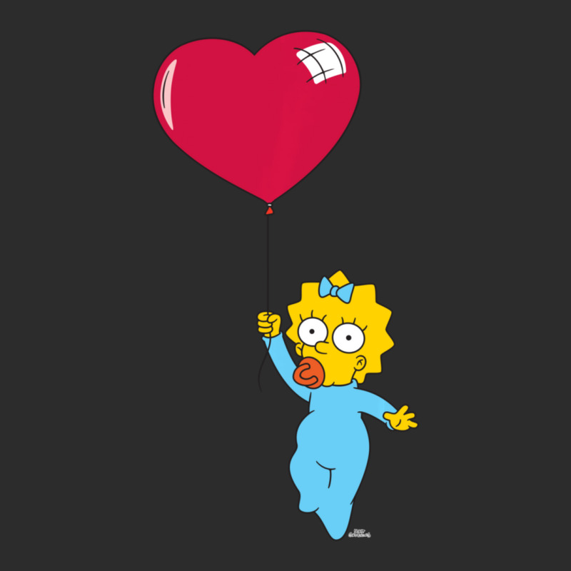 Hot Trend The Simpsons Maggie Heart Balloon Valentine's Day Exclusive T-shirt by Hugo Flowers | Artistshot