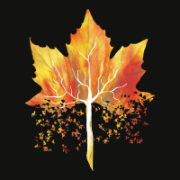 Autumn T  Shirt Leaf Autumn Tree Orange Fall Leaves Lover Season T  Sh Scorecard Crop Tee | Artistshot