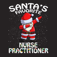 Hot Trend Santa's Favorite Nurse Practitioner Christmas Vintage Cap | Artistshot