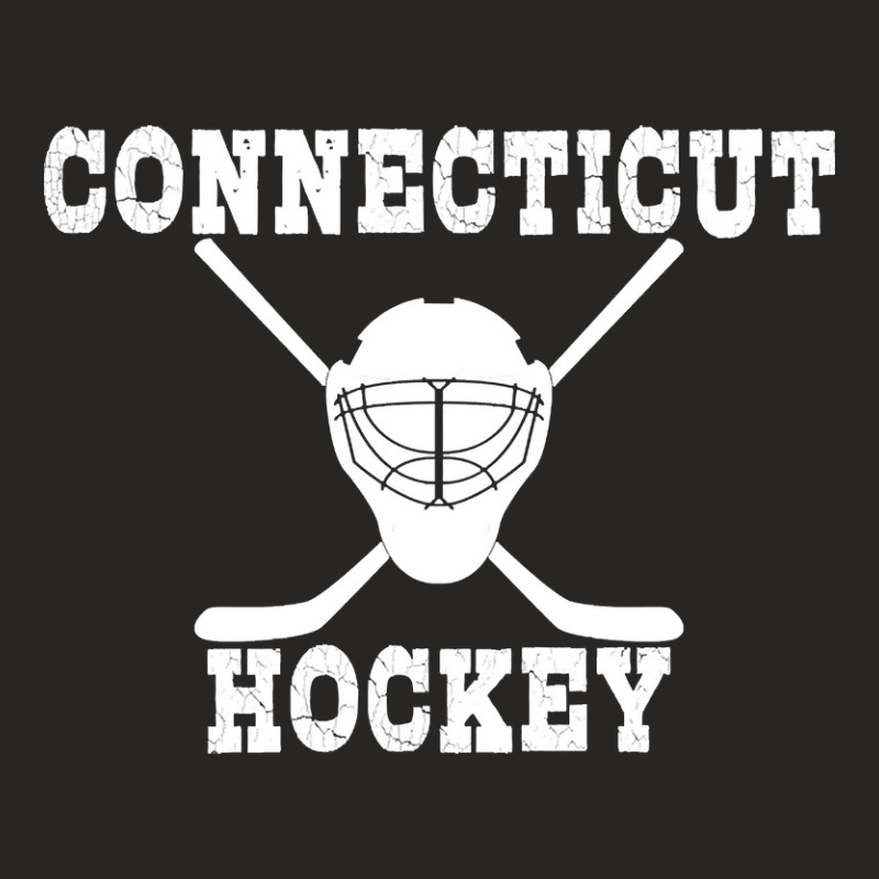 Connecticut Hockey Ladies Fitted T-Shirt by kayakbetween30 | Artistshot