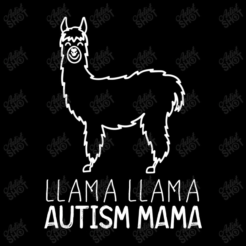 Llama Llama Autism Mama Cropped Sweater | Artistshot