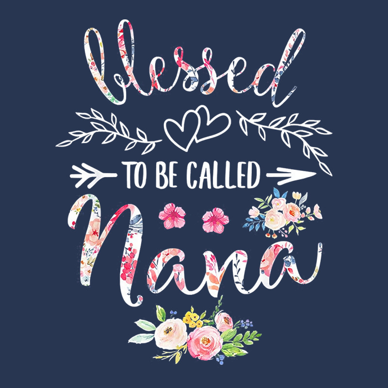 Blessed To Be Called Nana Women Flower Decor Grandma T Shirt Men Denim Jacket by joanie38206 | Artistshot