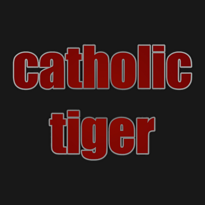 Catholic  Tiger From Catholic Pack Flannel Shirt | Artistshot