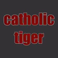 Catholic  Tiger From Catholic Pack Vintage Hoodie | Artistshot