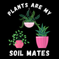 Womens Plants Are My Soil Mates Soulmate Plant Lady Valentine V Neck T Graphic T-shirt | Artistshot