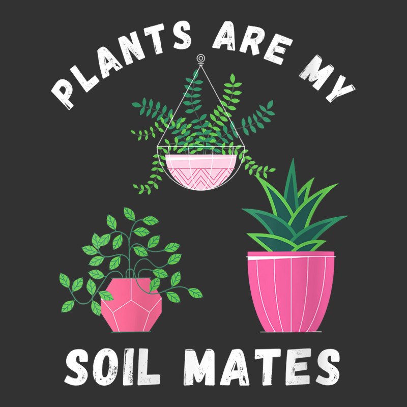 Womens Plants Are My Soil Mates Soulmate Plant Lady Valentine V Neck T Baby Bodysuit by berkenby | Artistshot