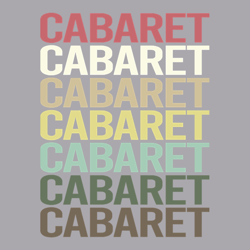 Colorful Text Cabaret Youth 3/4 Sleeve by traumafemales188 | Artistshot