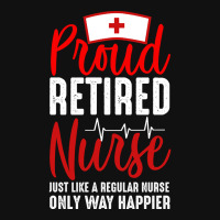 Proud  Retired Nurse Baby Bibs | Artistshot