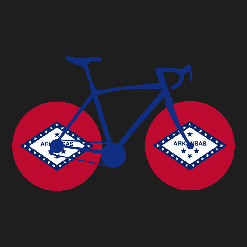 Arkansas Flag Cycling Classic T-shirt by definitelyoakland6 | Artistshot