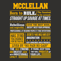 Mcclellan Name Shirt Mcclellan Born To Rule Champion Hoodie | Artistshot