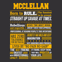 Mcclellan Name Shirt Mcclellan Born To Rule Vintage Hoodie And Short Set | Artistshot