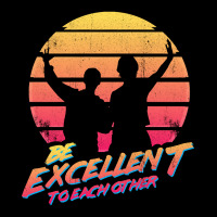 Bill And Ted - Be Excellent To Each Other V-neck Tee | Artistshot