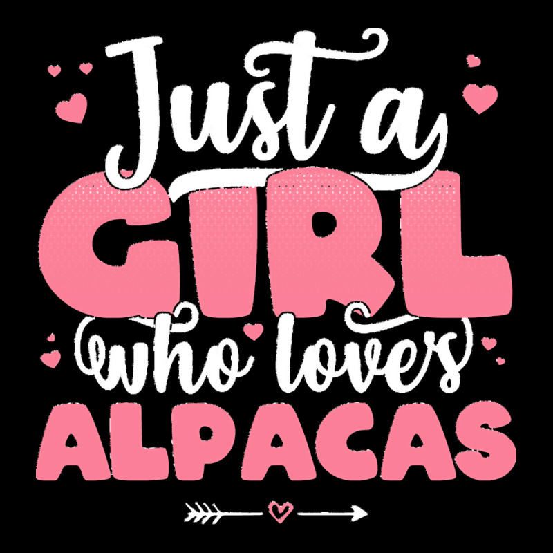 Just A Girl T  Shirt Just A Girl Who Loves Alpacas   Cute Llama Lover Men's Long Sleeve Pajama Set | Artistshot