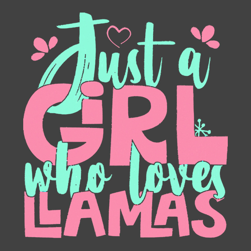 Just A Girl Who Love T  Shirt Just A Girl Who Loves Llamas Farmer Gift Vintage T-shirt | Artistshot