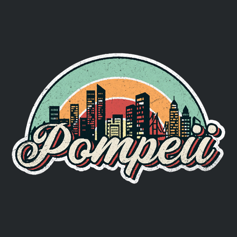 Pompeii City Retro Crewneck Sweatshirt by cubicgetting01 | Artistshot