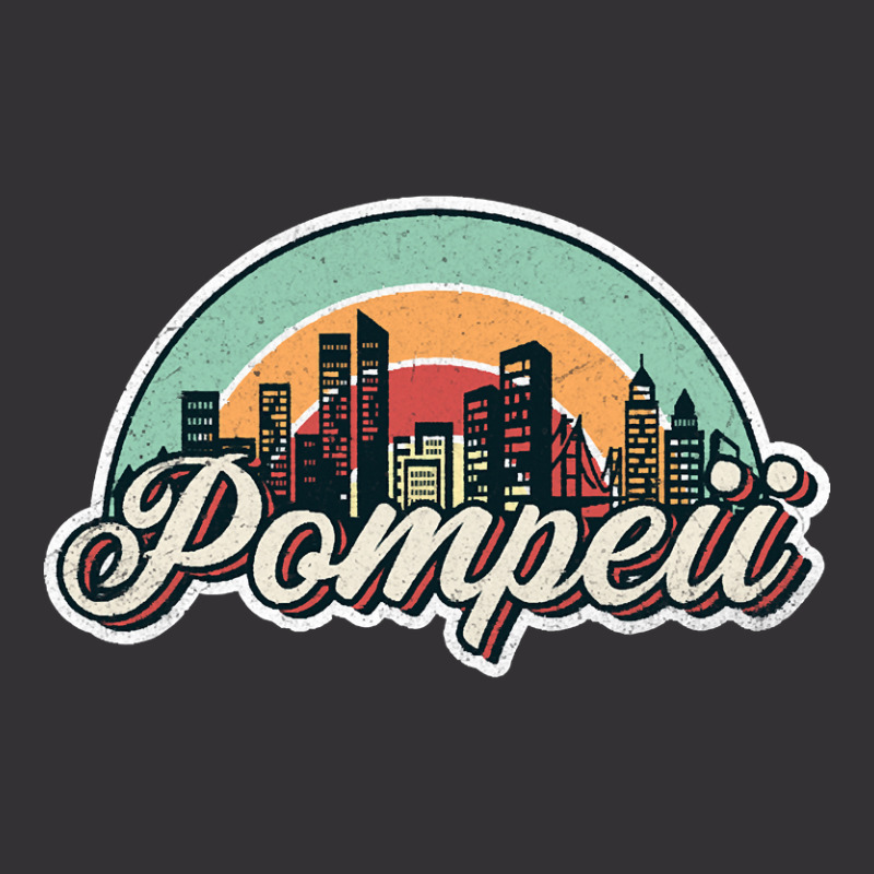 Pompeii City Retro Vintage Hoodie by cubicgetting01 | Artistshot