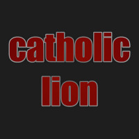 Catholic Lion From Catholic Pack Classic T-shirt | Artistshot