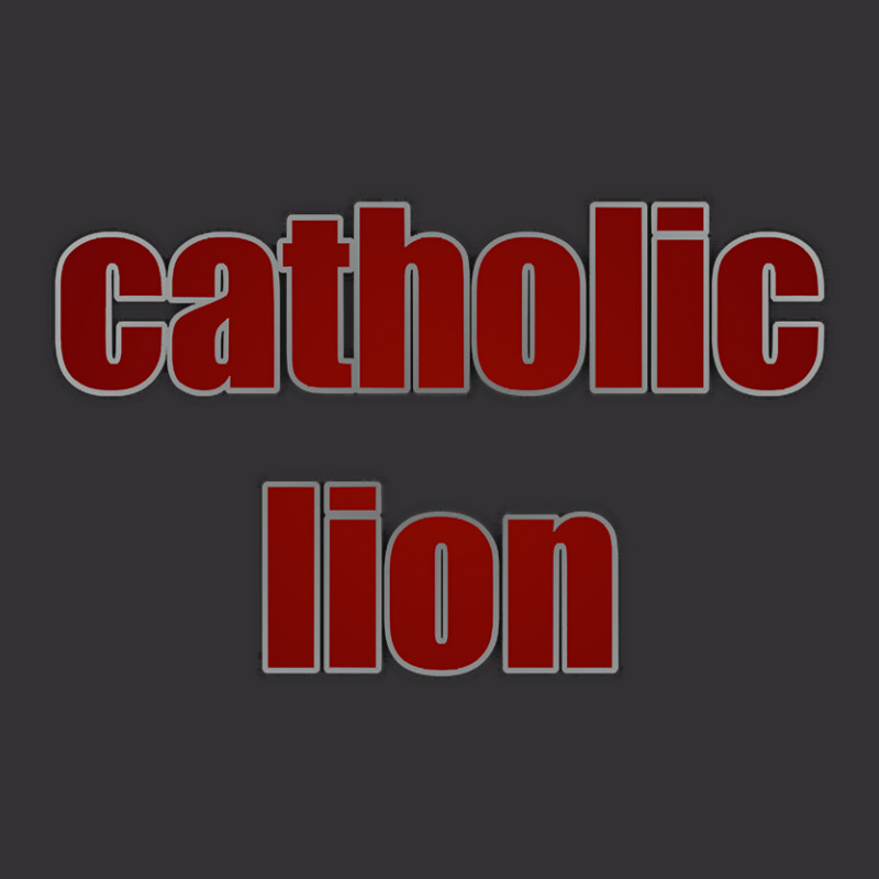 Catholic Lion From Catholic Pack Vintage Hoodie | Artistshot