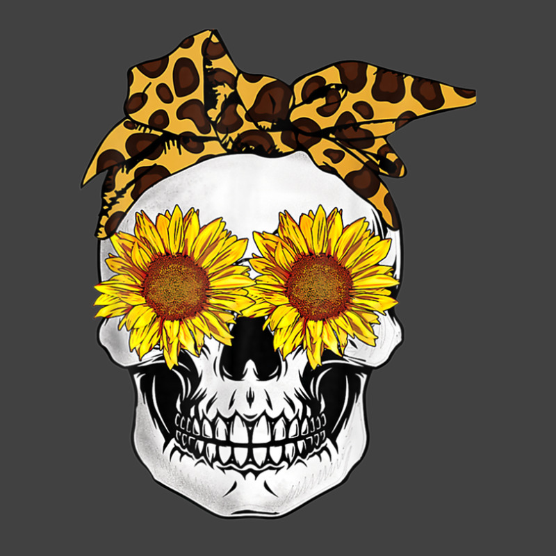 Sunflower Skull Leopard Print Ana Sugarskull Lover Vintage T-shirt | Artistshot