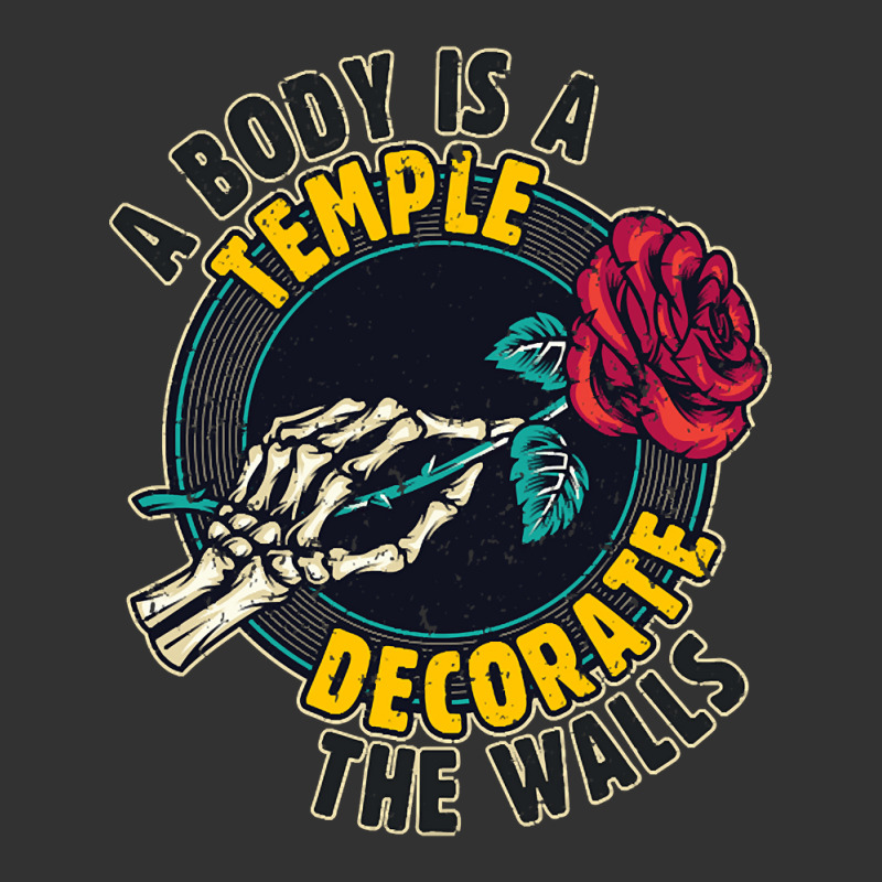 A Body Is A Temple, Decorate The Walls Baby Bodysuit | Artistshot