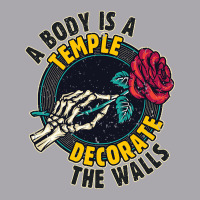 A Body Is A Temple, Decorate The Walls Youth 3/4 Sleeve | Artistshot