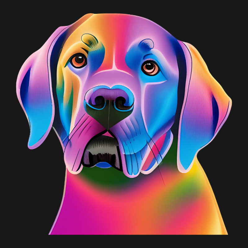 Labrador Retriever Colorful Portrait Flannel Shirt by trampolinnervous53 | Artistshot