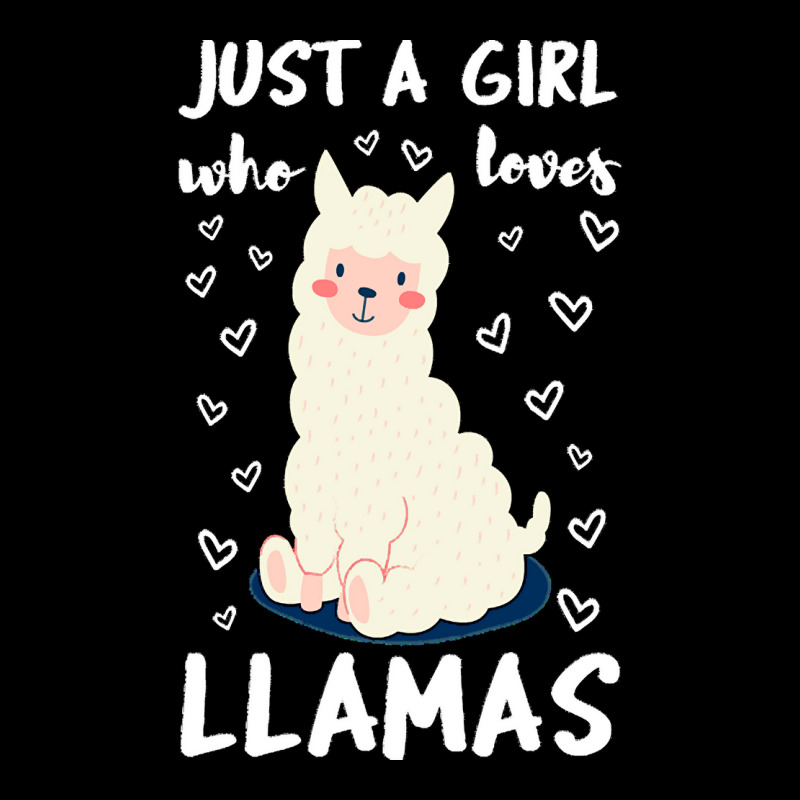 Just A Girl Who Loves Llamas T  Shirt Just A Girl Who Loves Llamas I V Unisex Jogger | Artistshot