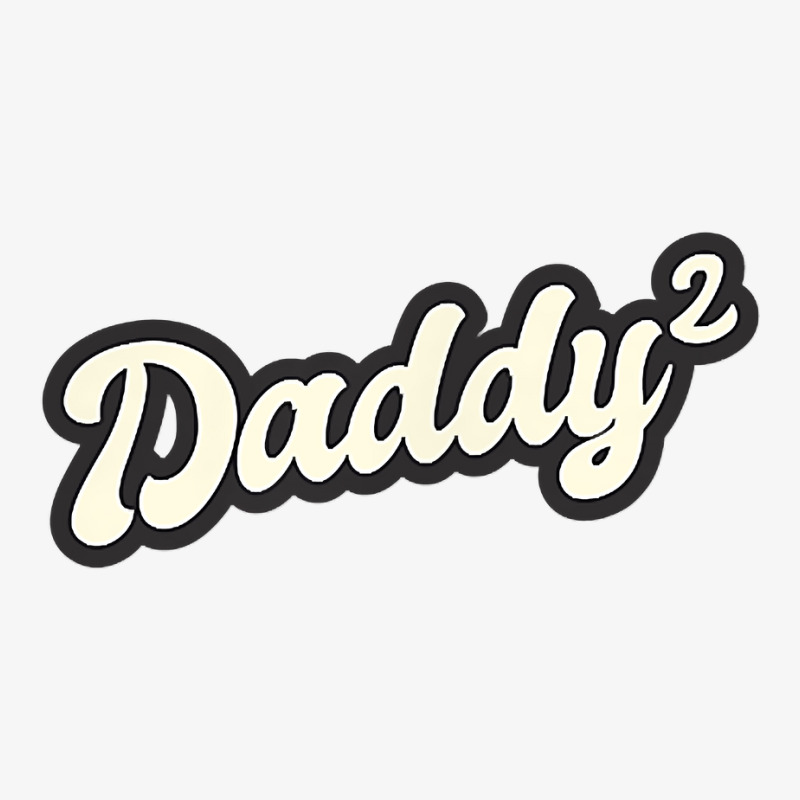 Daddy Two Times Father Dad Two Children Twins Retro T Shirt Ladies Fitted T-Shirt by atereabag | Artistshot