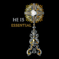 Catholic Monstrance Holy Mass V-neck Tee | Artistshot