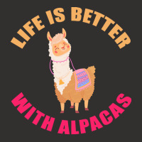 Life Is Better With Alpacas T  Shirt Life Is Better With Alpacas   Fun Champion Hoodie | Artistshot