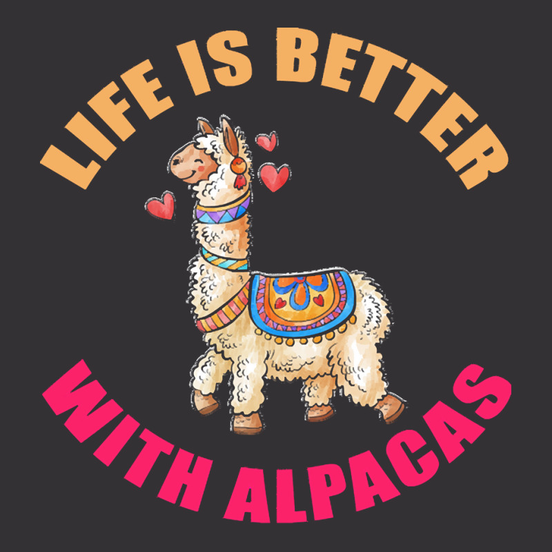 Life Is Better With Alpacas T  Shirt Life Is Better With Alpacas   Fun Vintage Short | Artistshot