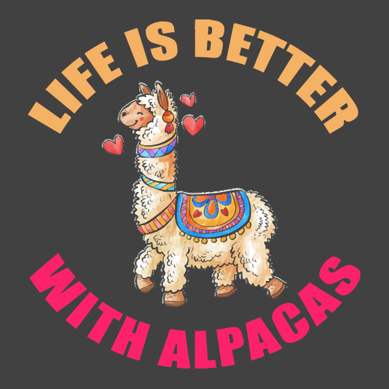 Life Is Better With Alpacas T  Shirt Life Is Better With Alpacas   Fun Vintage T-shirt | Artistshot