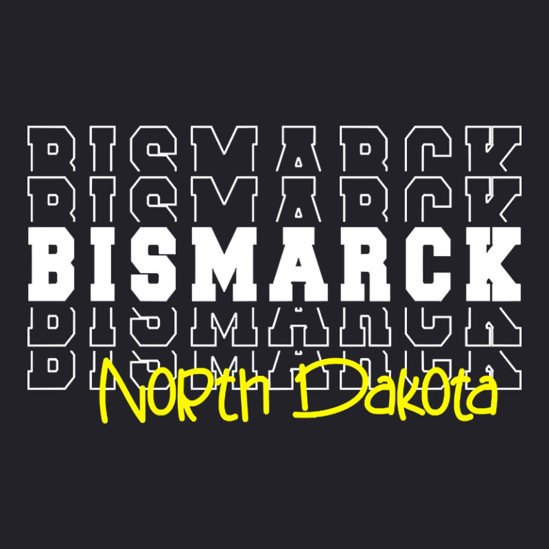 Bismarck City North Dakota Bismarck Nd Unisex Sherpa-lined Denim Jacket | Artistshot