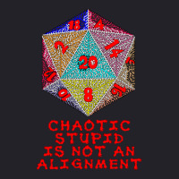 Chaotic Stupid Is Not An Alignment Unisex Sherpa-lined Denim Jacket | Artistshot