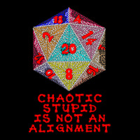 Chaotic Stupid Is Not An Alignment Men's 3/4 Sleeve Pajama Set | Artistshot